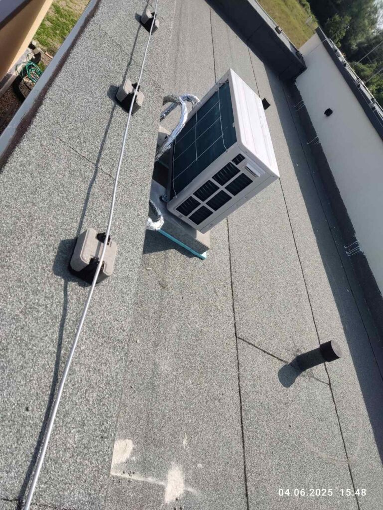 Installation of Samsung air conditioning and air-to-air heat pump – Šaštín-Stráže