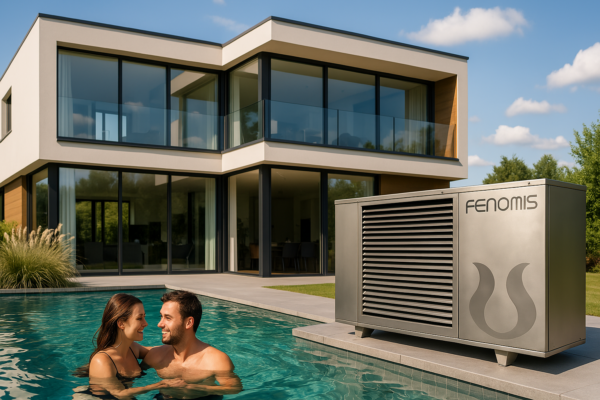 FENOMIS VENTUM 2 Heat Pump (2nd generation) optimized for heat losses of 9 to 14 kW